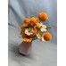 ViaCassandra Elegant Pink Glass Vase – Decorative Centerpiece for Flowers and Home Decor