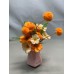 ViaCassandra Elegant Pink Glass Vase – Decorative Centerpiece for Flowers and Home Decor