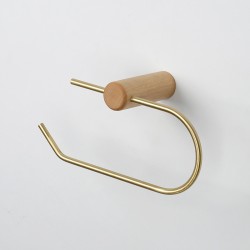 ViaCassandra Wall-Mounted Toilet Paper Holder – Space-Saving Bathroom Accessory with Modern Design